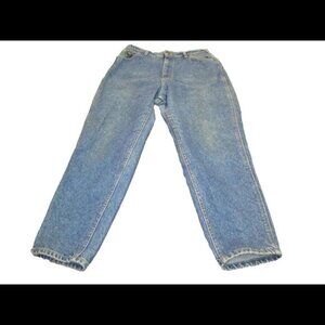 Lee Riders Womens Size 16P Vintage Blue Denim Jeans READ